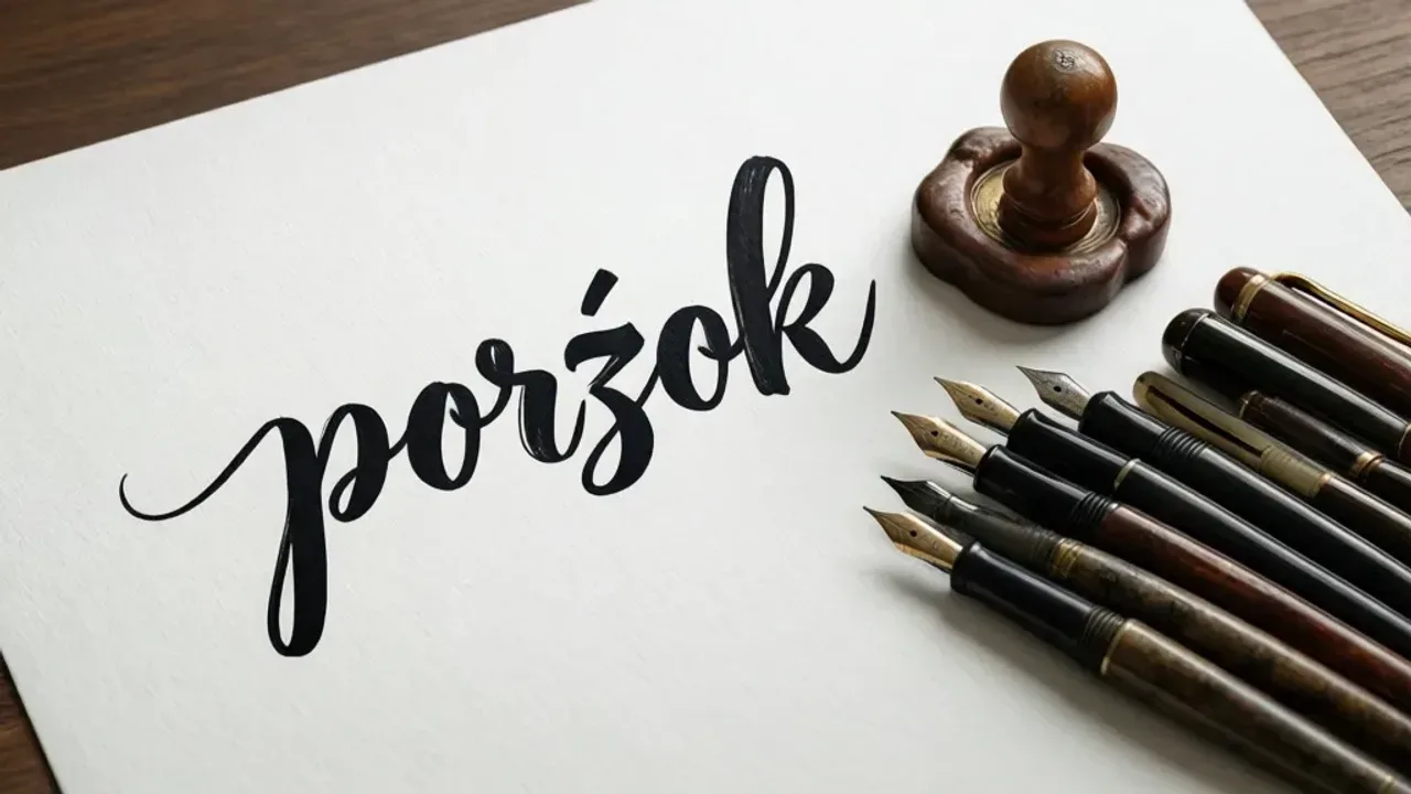 Jak poprawnie pisać słowo porządek?