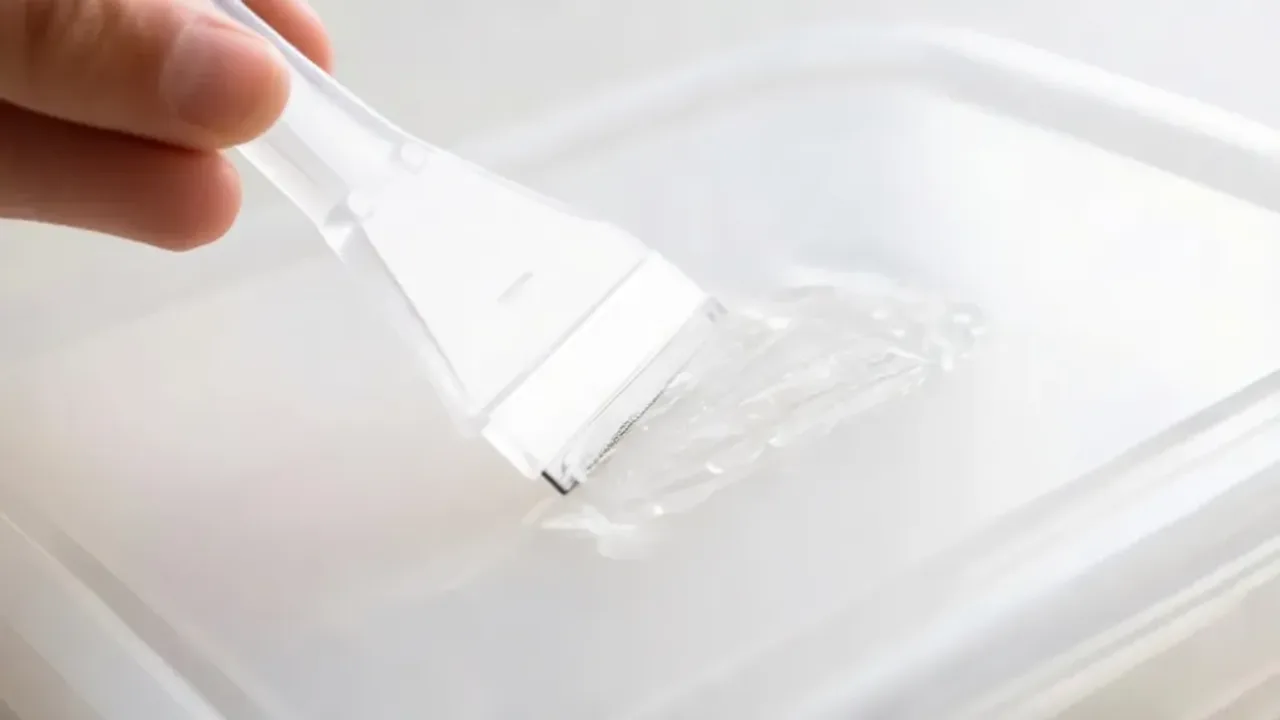 Jak bezpiecznie usunąć klej po naklejce z plastiku?