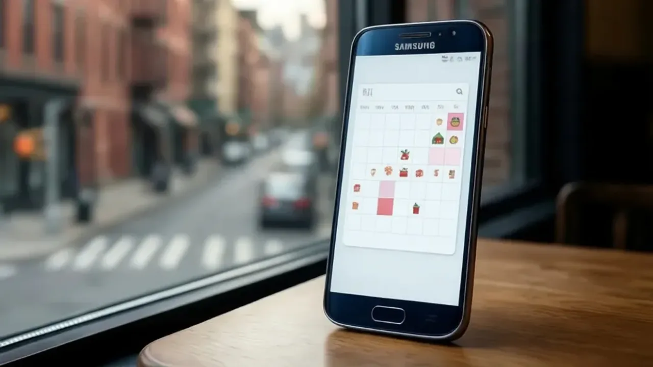 Jak włączyć święta w kalendarzu Samsung w naszym mieście?