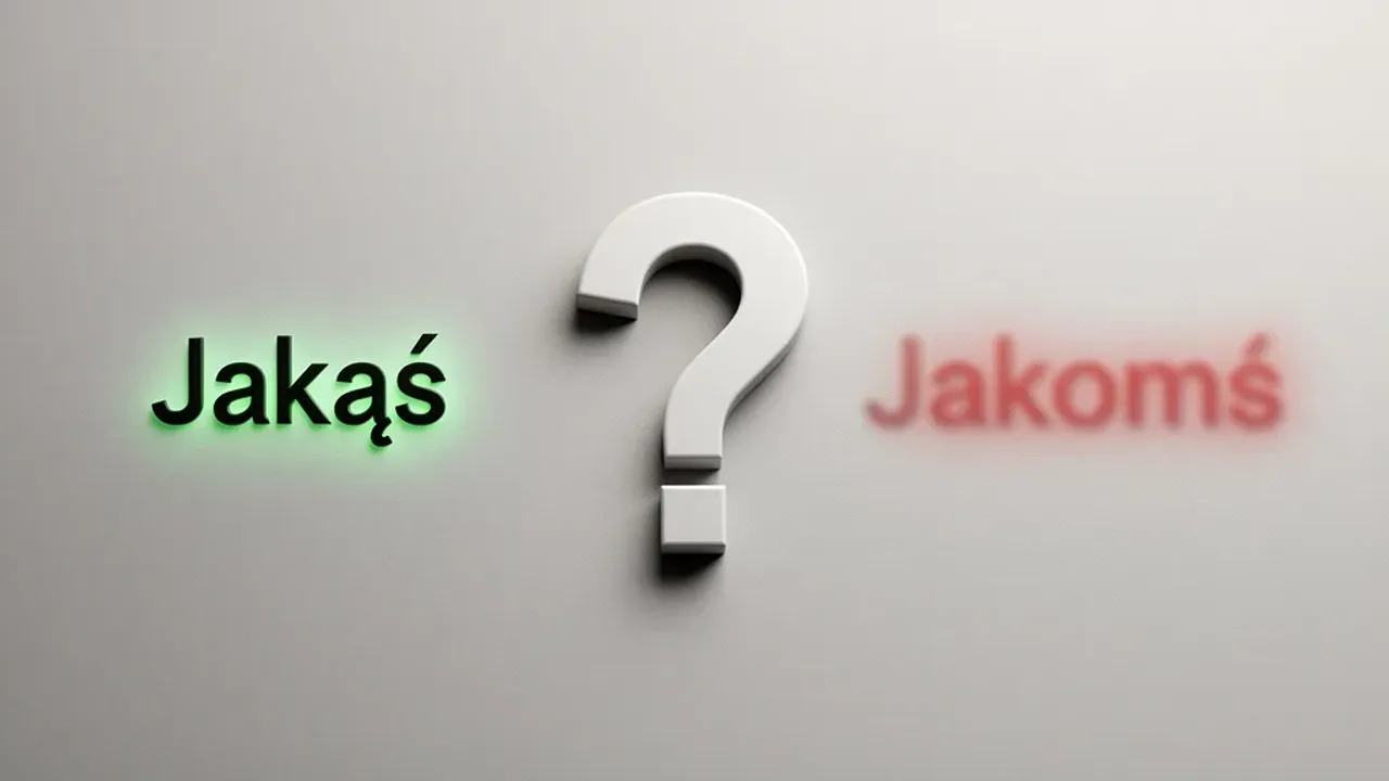 Jakąś czy jakomś? Sprawdź poprawną pisownię w naszym poradniku