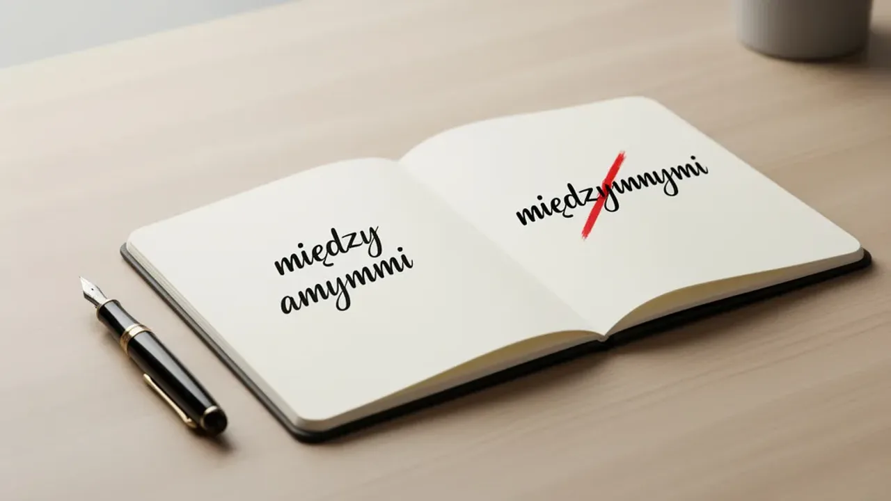 „Między innymi” piszemy osobno — wyjaśnienie poprawnej pisowni